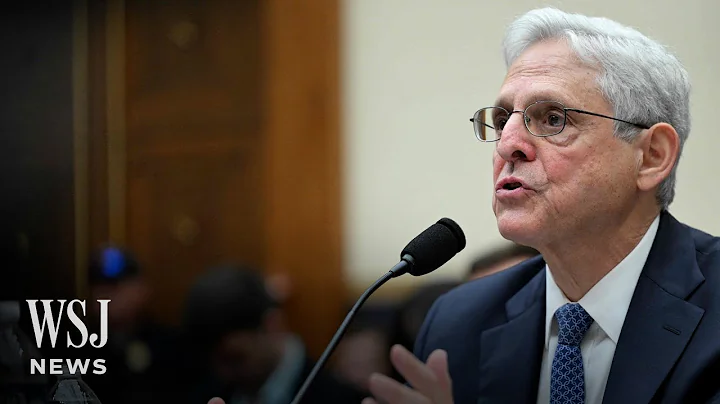 ‘I Am Not the President’s Lawyer’: Garland Grilled Over Hunter Biden Case | WSJ News