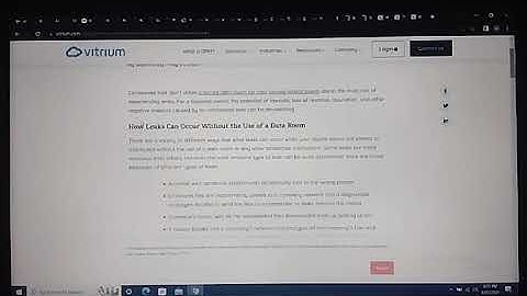 How Secure Virtual Data Rooms with DRM Controls Prevent Leaks
