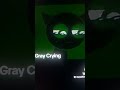 Sprunki Gray crying