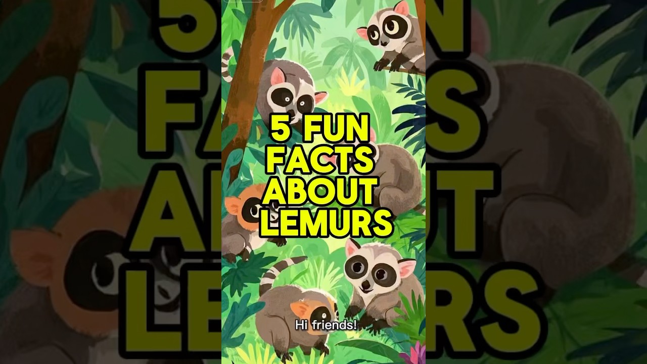 Five fun facts about lemurs 