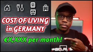 How Much I Spend MONTHLY as an International Student in Germany #costoflivingingermany