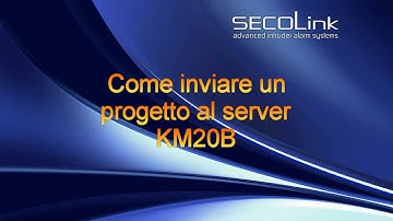 IT   Come inviare un progetto al server   HOW TO SEND PROJECT TO SERVER   KM20B
