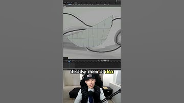 When to dissolve weird edge loops? - making a 3d game character in Blender - 2.3: Gee The Genie