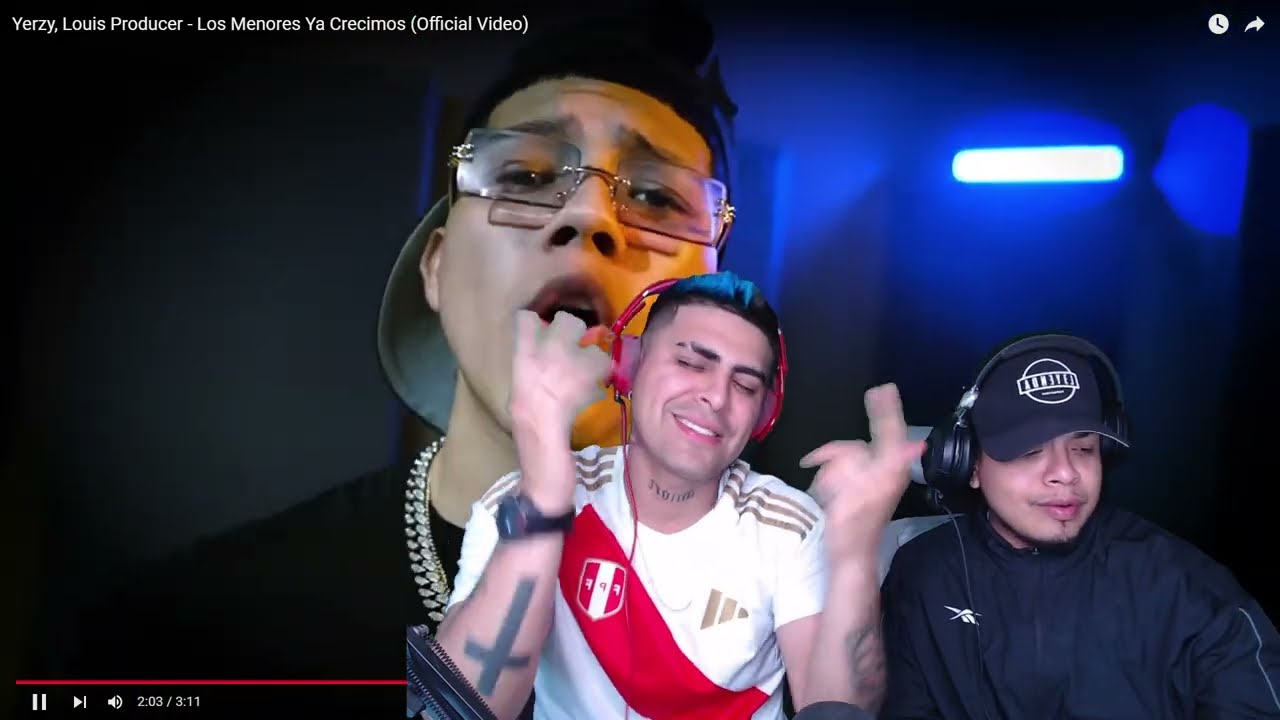 PERUANO REACCIONA Yerzy, Louis Producer - Los Menores Ya Crecimos (Official Video)
