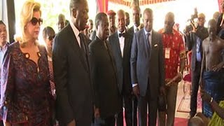 Décès du roi des Baoulé: Cérémonie officielle des obsèques en présence du président Ouattara
