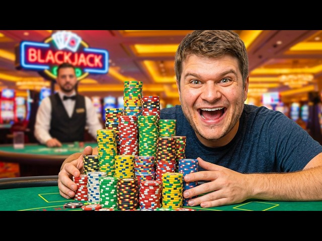 The CRAZIEST High-Stakes Blackjack Session EVER! (Ft. Robby) - YouTube