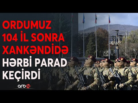 Xankəndi paradından MÖHTƏŞƏM GÖRÜNTÜLƏR: Zəfər yürüşü bu nüanslarla yaddaşlara həkk olundu