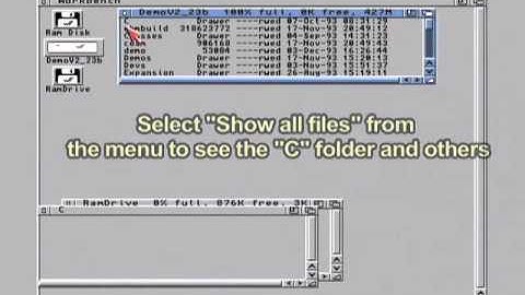 Amiga CD32 FMV in AmigaDOS Demo