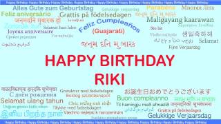 Riki   Languages Idiomas - Happy Birthday