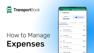 Manage All Expenses (Truck, Trip & Office) | TransportBook App | For  Truck Owners & Transporters screenshot 2
