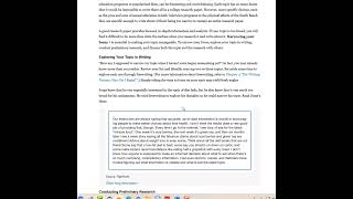 Chapter 7 Section 1: Research Proposal and Chapter 7 Section 2: Research Proposal