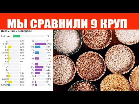 Самая Полезная Каша. Мы Сравнили 9 Круп