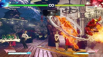 SFV - Whiff DP setup off Ex Flame
