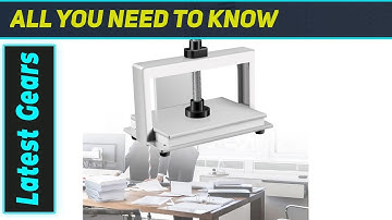 Ultimate A3/A4 Manual Paper Press: Perfect Flatness & Binding