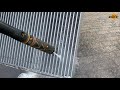 NRF - High pressure cleaning of hemmed fin