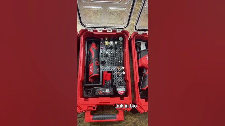Look at this Milwaukee Packout Organizer #milwaukee #milwaukeetools #packout #packoutliner