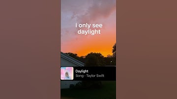 Which Daylight is your favorite? #shorts #daylight #taylorswift #harrystyles #davidkushner