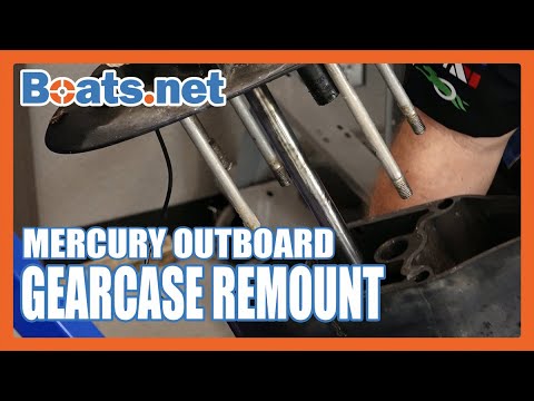 Mercury 200 Lower Unit Installation | Mercury 200 Gearcase Installation | Boats.net