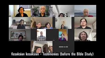 Kesaksian2 - Testimony before the ZOOM Bible Study 09-10-2025-