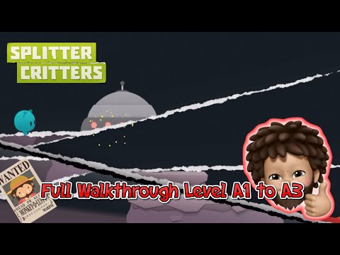Splitter Critters - Full Walkthrough Level A1 to A3 | Apple Arcade