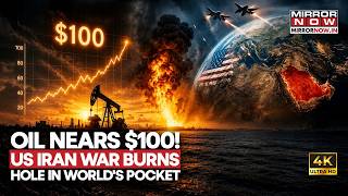 OIL NEARS $100 Brent Crude Shoots Up As US-Iran War Escalates Amid Hormuz Blockade