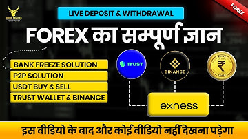 How to  deposit and withdrawal in exness | USDT method No P2P | Binance to exness deposit ||