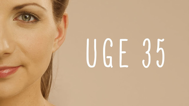 Graviditet uge 35