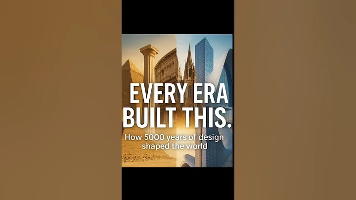 How 5000 Years of Architecture Built the World 🏛️ #ArchitectureHistory #shorts