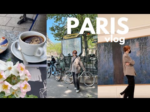 PARIS VLOG 🌹 3 weeks in France with my husband 🇫🇷 giverny, bakeries, bookstores and bike rides