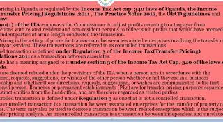 An introduction to transfer pricing in Uganda(A guide to transfer pricing in Uganda) [ENGLISH]
