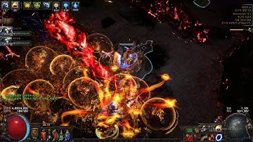 [POE 3.9] Sabo Pyroclast Mine - Sirus kill