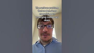 The serious problem that undermines everything an emerging composer does #composertips #composer
