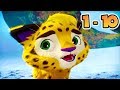 Leo and Tig - Kids show (10 episodes) compilation - Cartoons Kedoo ToonsTV