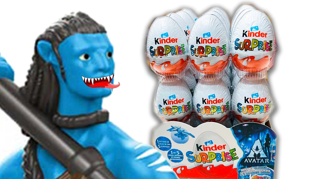 УЖАСНЫЙ АВАТАР! Коробка Киндер Сюрприз из Польши - YouTube