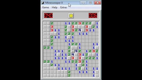 Minesweeper Intermediate solved in 9,67 (10) s.