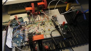 Arduino Mega2560 ep. 116 : Pwm, fischertechnik, electronics, algorithm, oscilloscope, screen, more