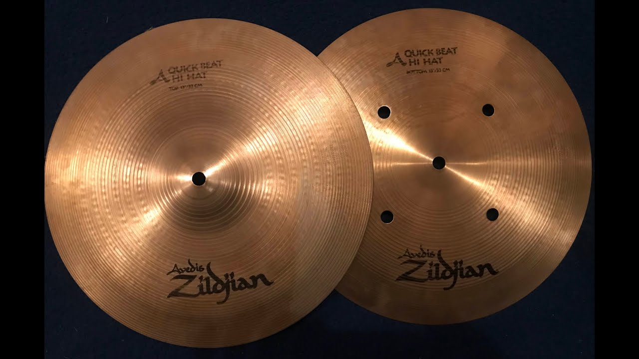 Zildjian A Quick Beat Hi Hats 13" YouTube