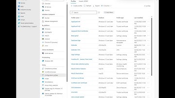 Configuring MacOS Profiles for Okta Desktop Sync in Intune
