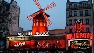 Moulin Rouge (including footage from inside) - Paris(Moulin Rouge is a cabaret in Paris, France. The original house, which burned down in 1915, was co-founded in 1889 by Charles Zidler and Joseph Oller, who ..., 2016-11-05T12:00:03.000Z)