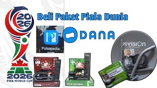 Cara Beli Paket Piala Dunia K-Vision Lewat Dana screenshot 5