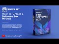 How to make a Software Box Mockup | Photoshop Mockup Tutorial