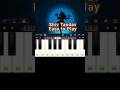 Shiv Tandav Tune on Piano / How to play Piano #shorts #music #india #shiv