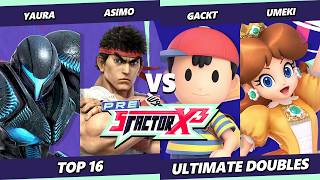 Pre S Factor X3 - Gackt & Umeki Vs. Yaura & Asimo - Smash Ultimate - SSBU