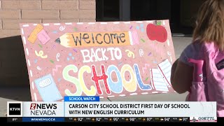 First day of school for Carson City School District