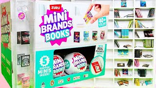 Zuru MINI BRANDS BOOKS | 5 Surprise Book Mini Series 1