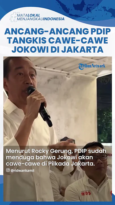 Pramono Unggul Quick Count Pilkada Jakarta, Rocky Gerung Nilai PDIP Sudah Antisipasi Endorse Jokowi