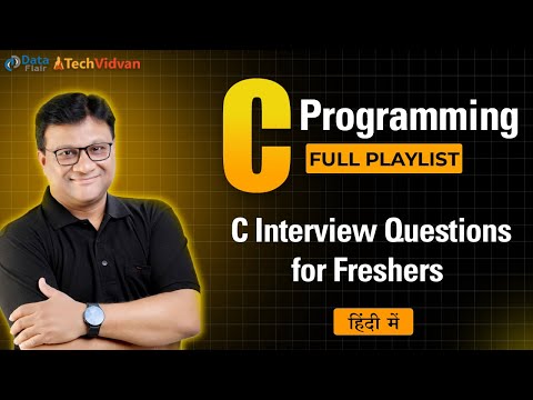 C Programming Interview Questions for TCS  Part-1 | C Interview Questions for Freshers [Hindi]