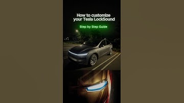 Turn Your Tesla Into Iron Man’s Car (Custom Lock Sound Tutorial)