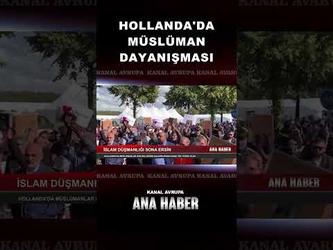 Hollanda'da Müslüman Dayanışması
