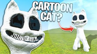 WHITE CARTOON CAT (Garry's Mod)